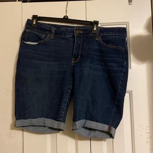 Blue jean shorts - women’s size 18